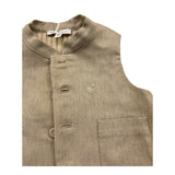 LE COCONNE gilet tinta unita Beige per Neonato LCN1311 BEIGE LE COCONNE 