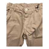 Emanuel Pris Bermuda Solid Color With Adjustable Waist Beige For Boys