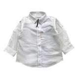 Iceberg Plain Shirt With White Logo For Newborns