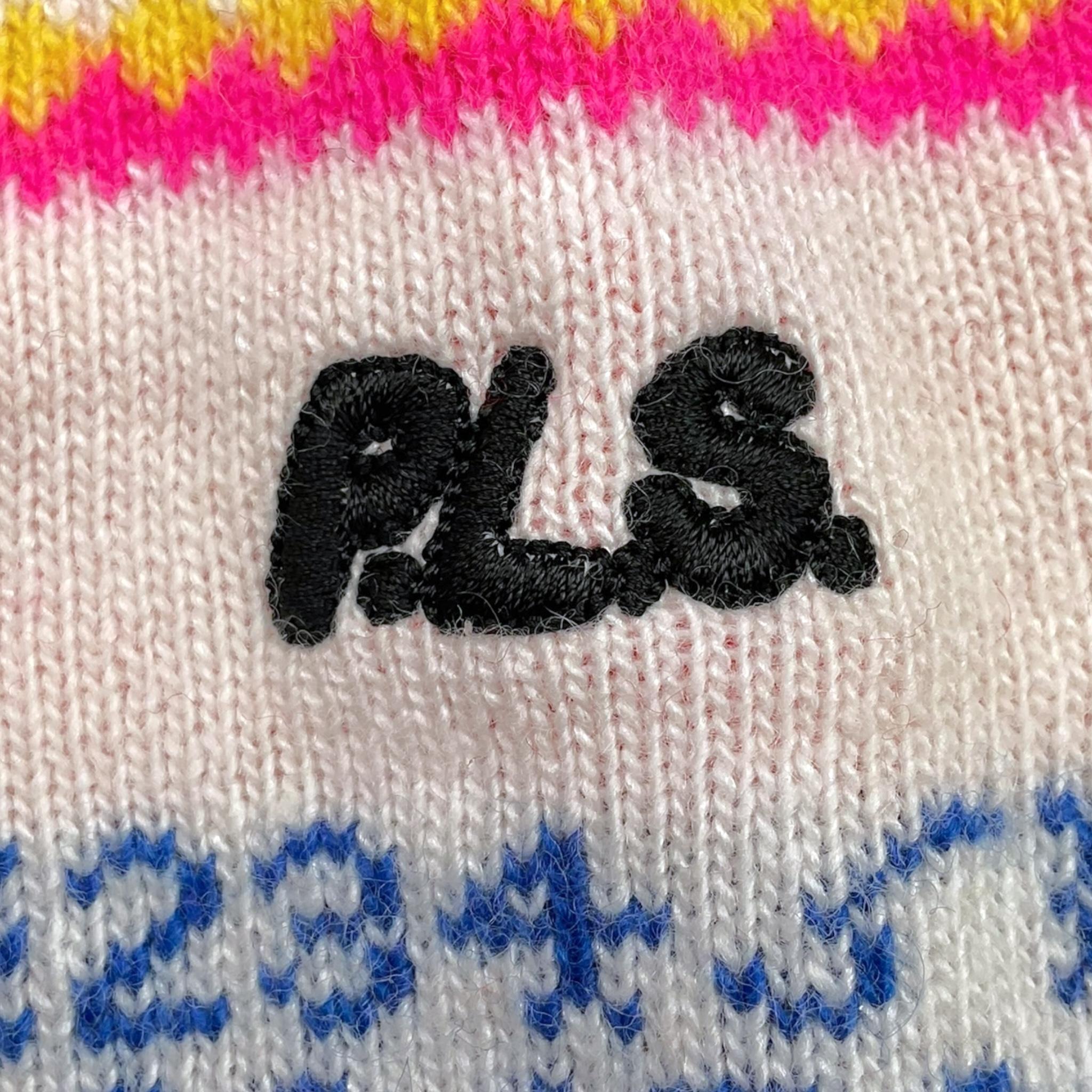 PHILOSOPHY maglia tinta unita con fantasia Bianco per Bambina PFMA006 BIANCO PHILOSOPHY 