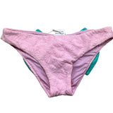 Saint Barth Costume Mutandina Tinta Unita con Fiocco per Bambina MADAME ROSA SAINT BARTH 