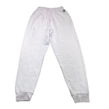 Datch Solid Color Tracksuit Pants With Cuffs White For Girls