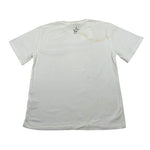 Pinko T-Shirt Girocollo tinta unita con Logo Bianco per Bambina 029830 BIANCO PINKO 