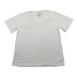 Pinko T-Shirt Girocollo tinta unita con Logo Bianco per Bambina 029830 BIANCO PINKO 