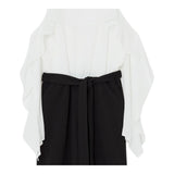 Liu Jo Tuta Bicolore Manica Lunga per Bambina GA5157 BIANCO/NERO LIU JO 
