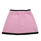 Vicolo Gonna Tinta Unita con Profilo In Contrasto per Bambina 3146W00302 ROSA VICOLO 