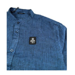 Refrigiwear T-Shirt Girocollo Tinta Unita con Stampa per Bambina RW429 BLU REFRIGIWEAR 