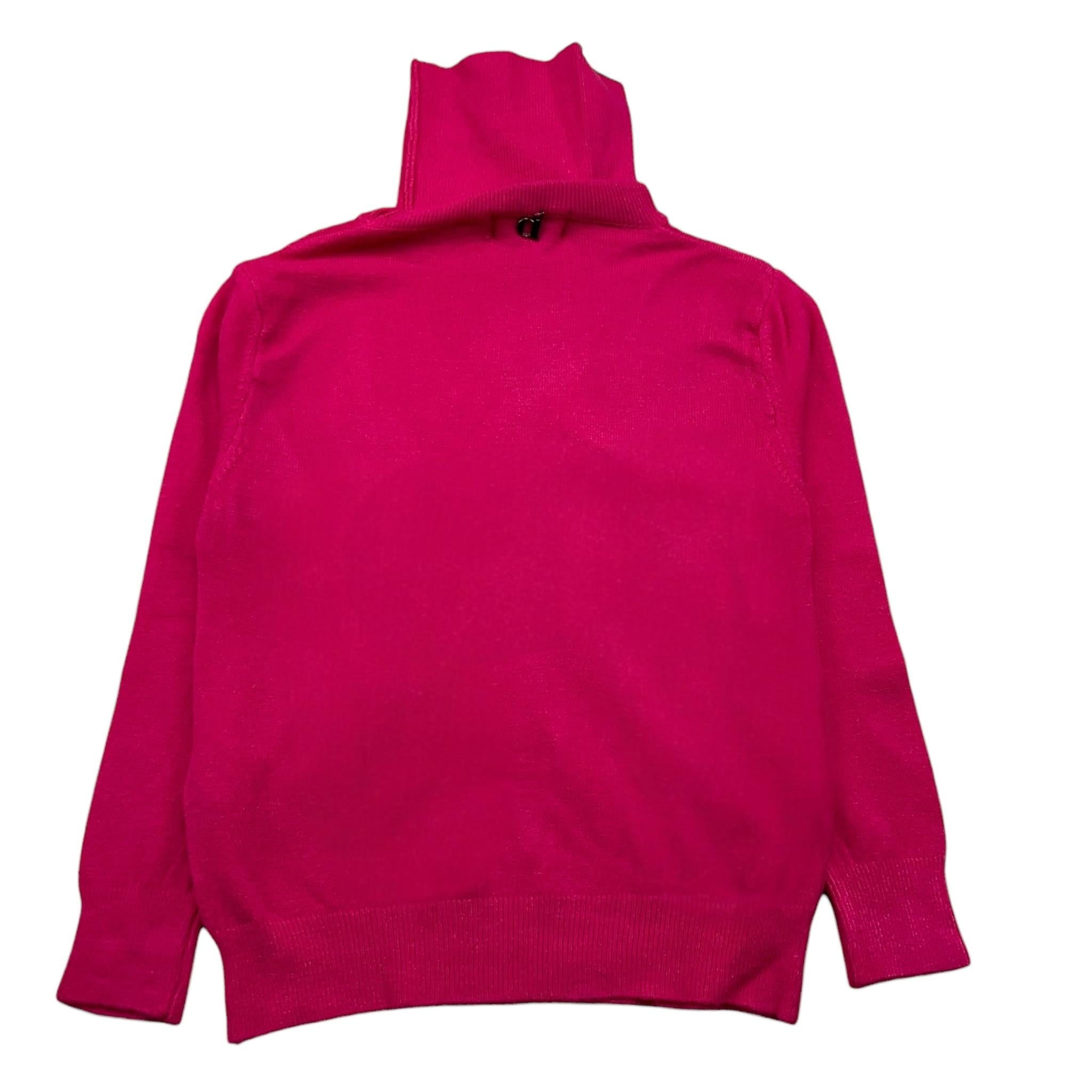 DIXIE maglia tinta unita collo alto Fuxia per Bambina NB00232G67 FUXIA DIXIE 