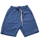 Nails Milano Bermuda Solid Color With Elastic Waist Blue For Boys