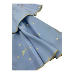 LIU JO gonna tinta unita con stampa in contrasto Azzurro per Neonata KF4050T4508 AZZURRO LIU JO 