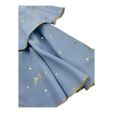 LIU JO gonna tinta unita con stampa in contrasto Azzurro per Neonata KF4050T4508 AZZURRO LIU JO 