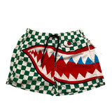 Saint Barth Costume Stampa Fantasia per Bambino HAITI BIANCO/VERDE SAINT BARTH 