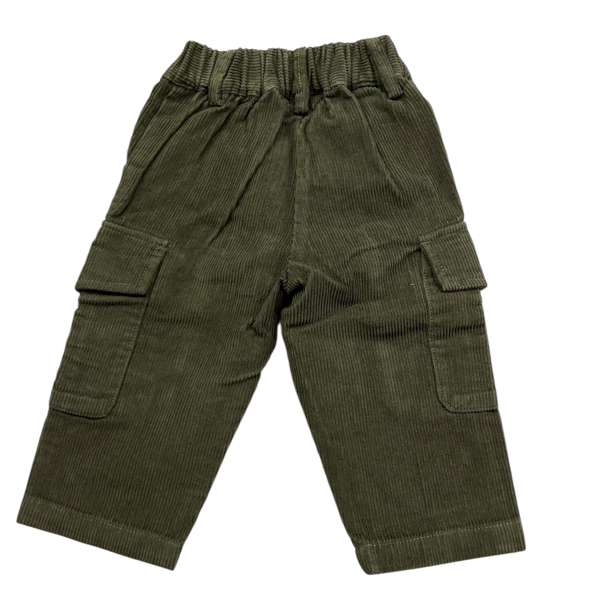 REFRIGIWEAR pantalone tinta unita con elastico in vita Verde per Neonato RWN804 VERDE REFRIGIWEAR 