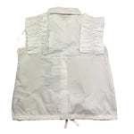 Met Camicia Giromanica Tinta Unita per Bambina ME368 BIANCO MET 