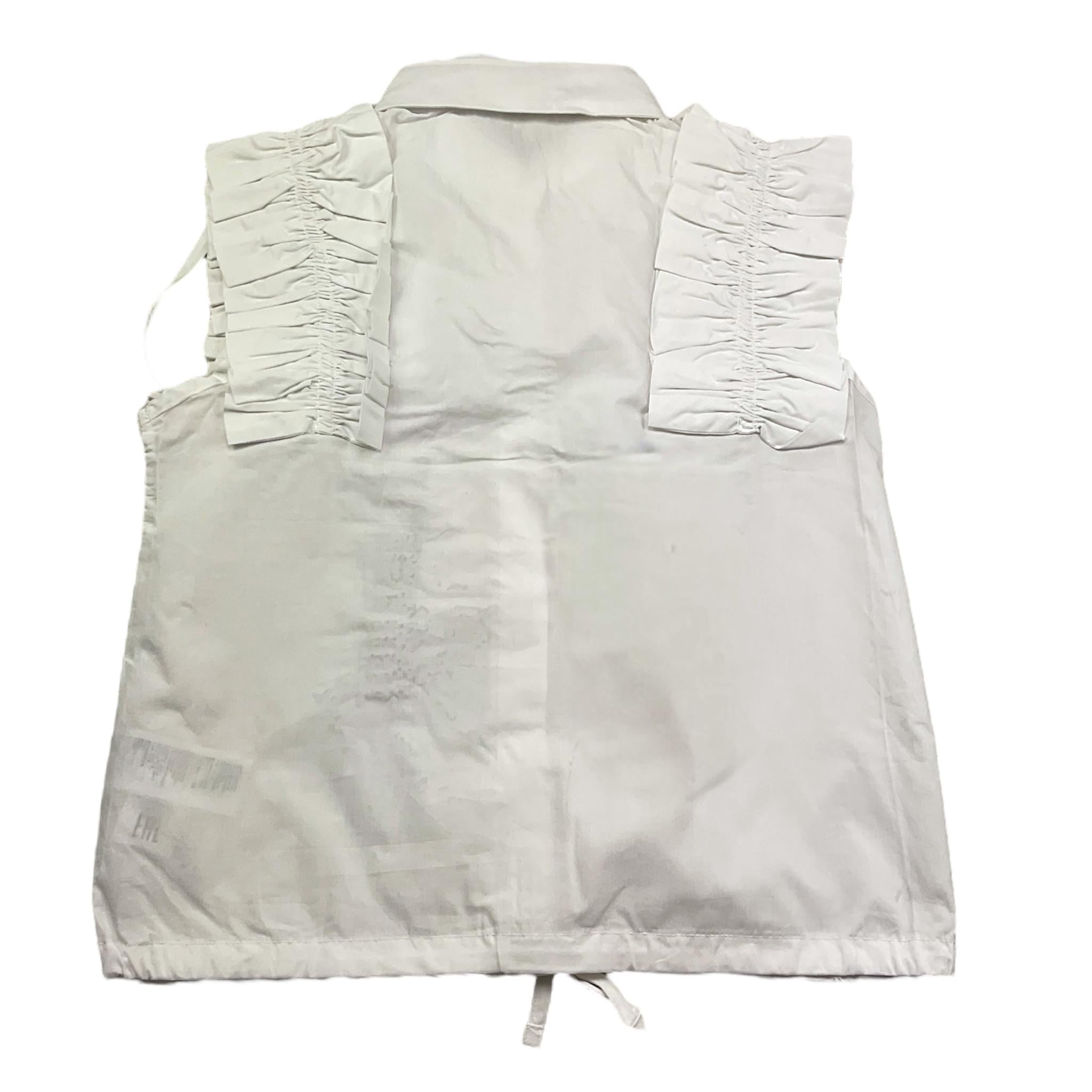 Met Camicia Giromanica Tinta Unita per Bambina ME368 BIANCO MET 