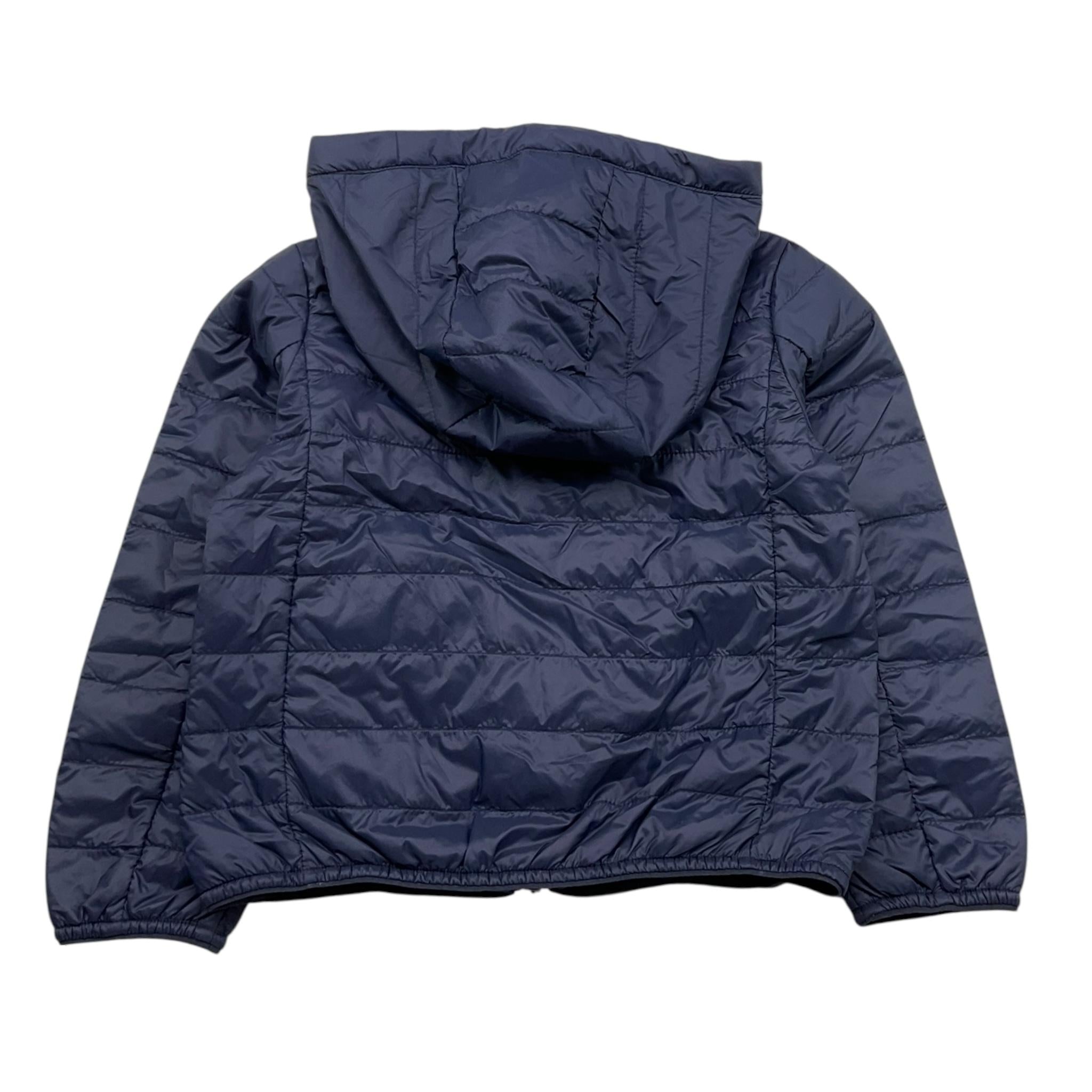 Sun68 Giubbino Tinta Unita con Cappuccio E Logo per Bambino R35301 BLU SUN68 