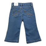 MAYORAL jeans tinta unita con borchie a forma di cuore Blu per Neonata 2547 BLU MAYORAL 