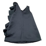 Elisabetta Franchi Abito Giromanica Tinta Unita  per Bambina EFAB587 NERO ELISABETTA FRANCHI 