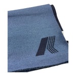 K-WAY sciarpa tinta unita con logo Blu per Bambino K7142GW BLU K-WAY 