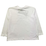 DIADORA shirt girocollo tinta unita con stampa logo Bianco per Bambina F4DIBGTH095 BIANCO DIADORA 