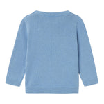 NAME IT maglia girocollo tinta unita con ricami Azzurro per Neonata 13231269 AZZURRO NAME IT 