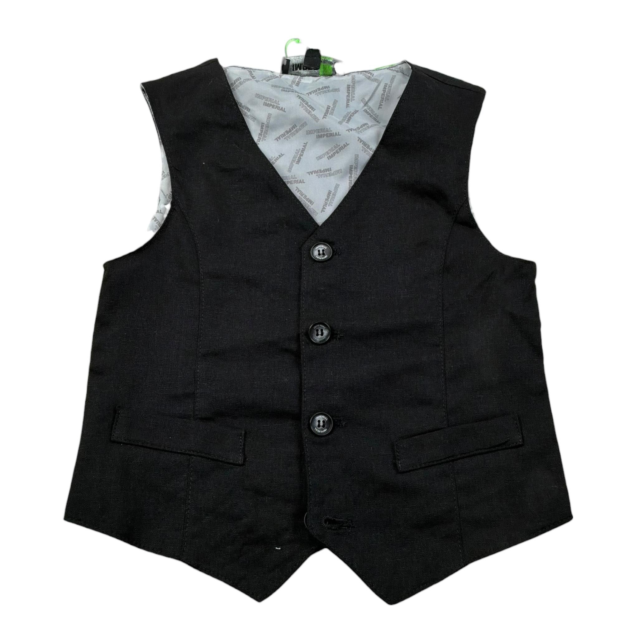 Imperial Gilet Tinta Unita per Bambino JH11302B75 NERO IMPERIAL 