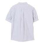 Aspesi Camicia Mezza Manica Tinta Unita Fantasia A Righe per Bambina S25044CLC6065X BIANCO ASPESI 