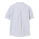 Aspesi Camicia Mezza Manica Tinta Unita Fantasia A Righe per Bambina S25044CLC6065X BIANCO ASPESI 