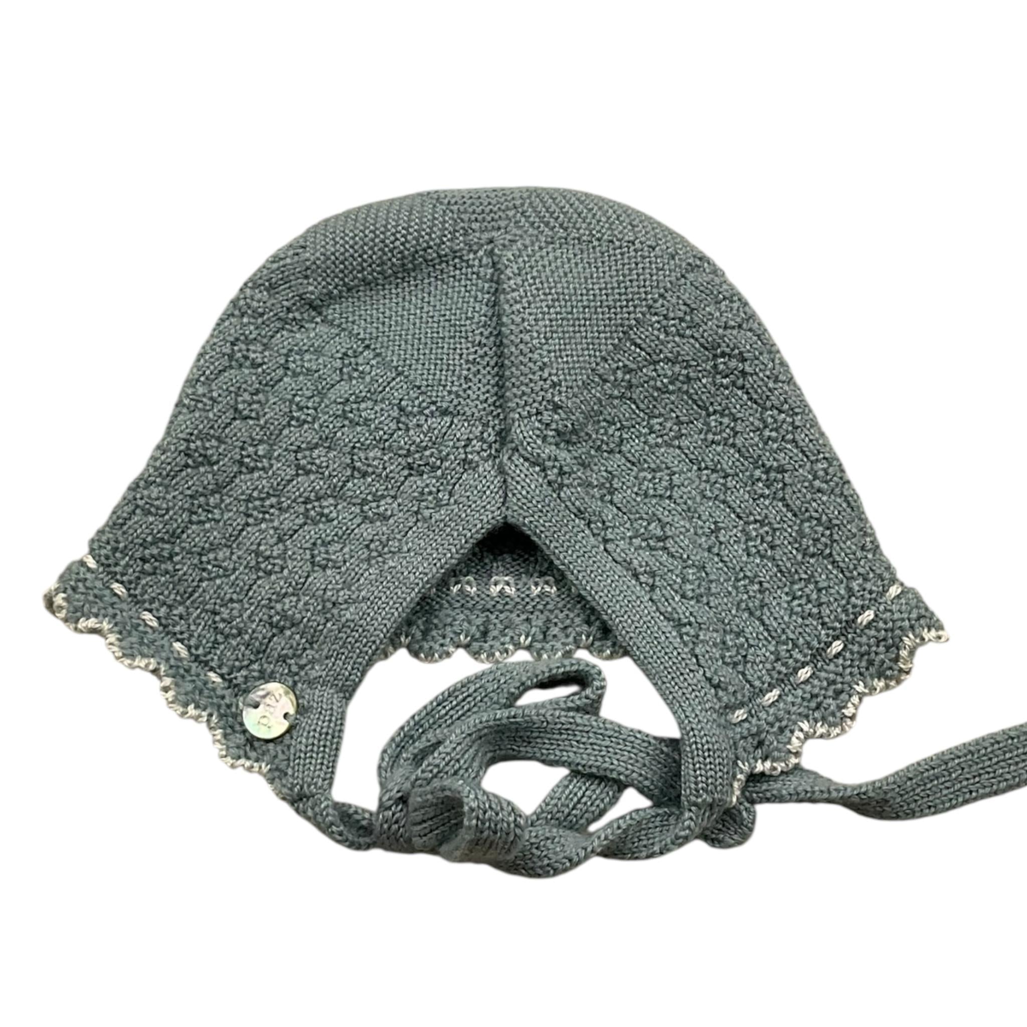 PAZ RODRIGUEZ cappello tinta unita Verde per Neonata 011111011 VERDE PAZ RODRIGUEZ 