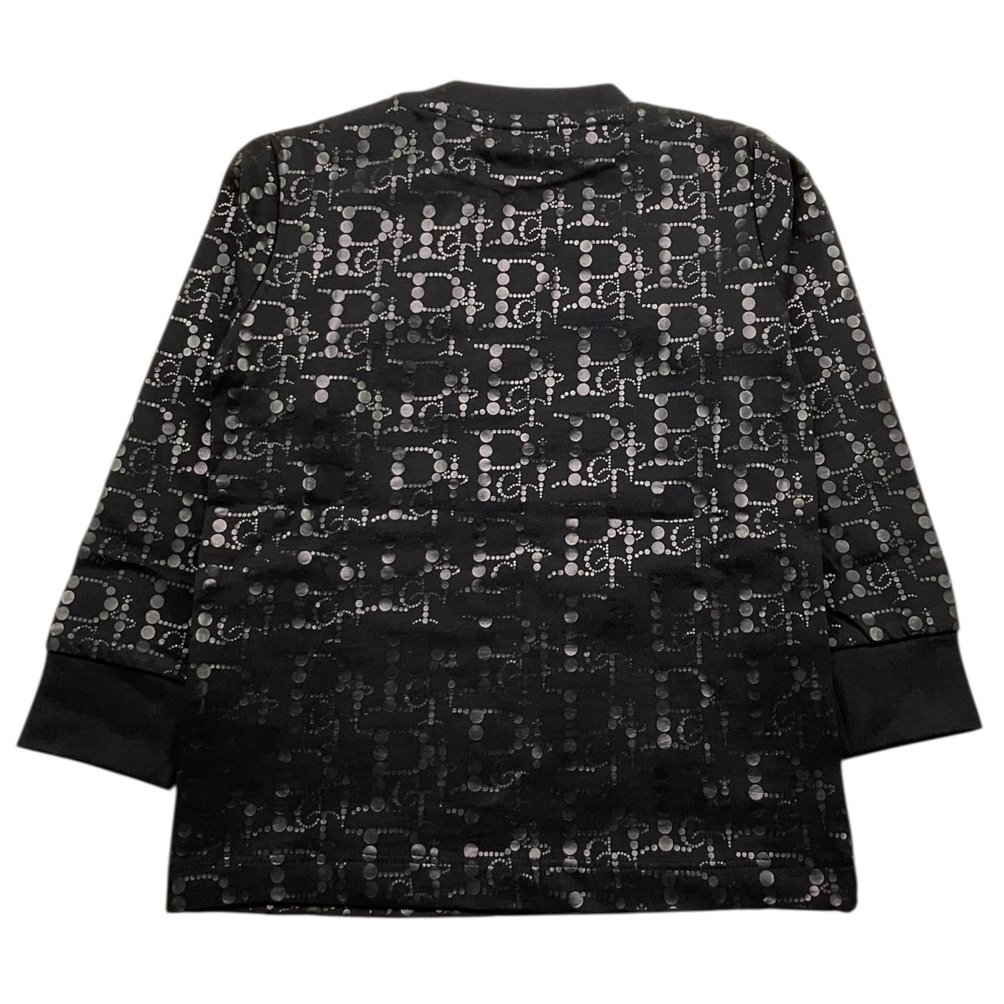 CESARE PACIOTTI shirt girocollo tinta unita con stampa Nero per Neonato TSP5351BX NERO CESARE PACIOTTI 