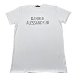 Daniele Alessandrini T-Shirt Girocollo Tinta Unita per Bambino 1236M00238 BIANCO DANIELE ALESSANDRINI 