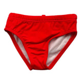 Dsquared2 Costume Model Bermuda Solid Color With Red Logo For Newborn