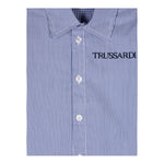 TRUSSARDI camicia manica lunga fantasia  a righe Bianco/azzuro per Neonato TIA24171CAN BIANCO/AZZURRO TRUSSARDI 