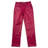 JOHN RICHMOND pantalone in ecopelle tinta unita con girovita regolabile Fuxia per Bambina RGA25226PA FUXIA JOHN RICHMOND 