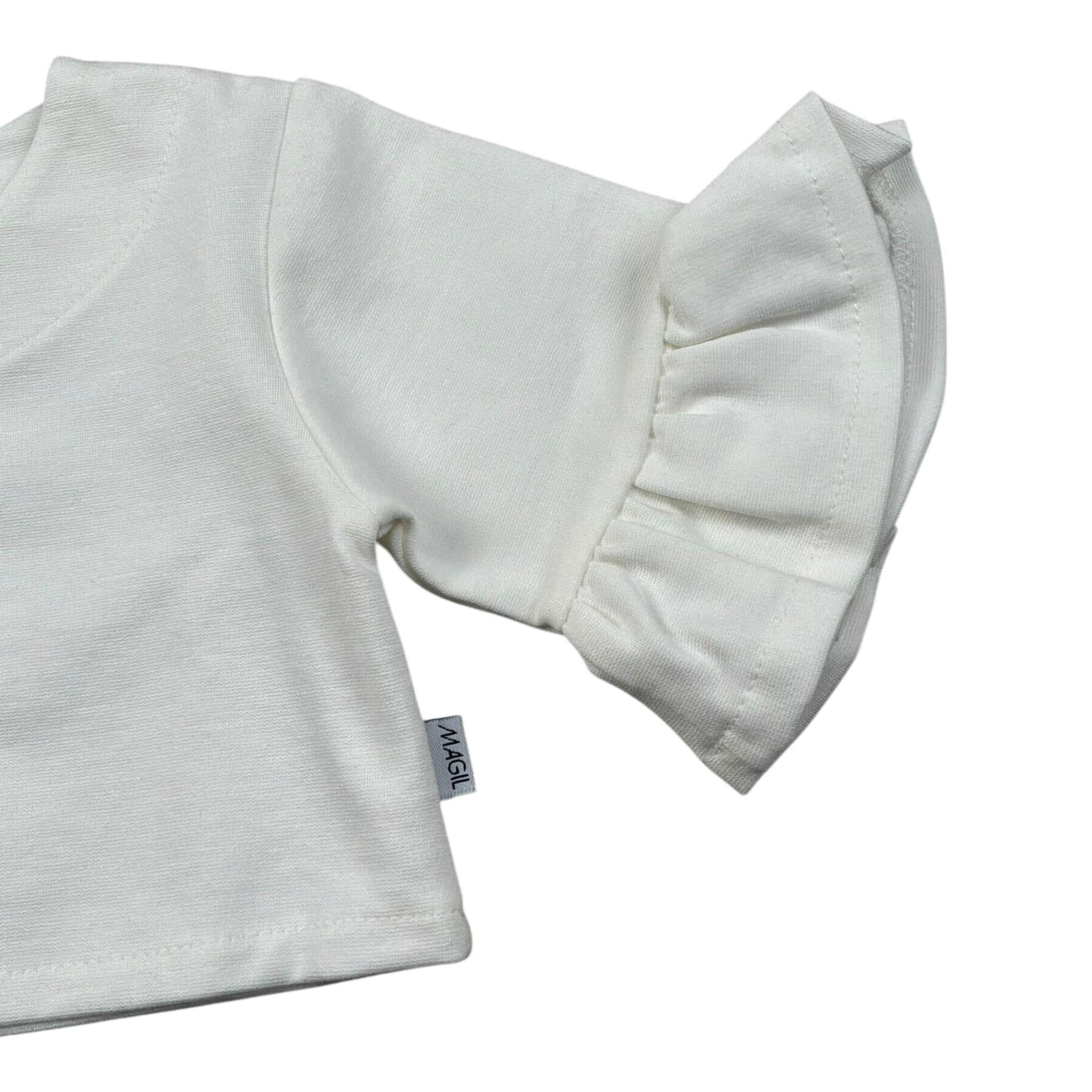 Magil Coprispalle Tinta Unita per Bambina DN33041J BIANCO MAGIL 