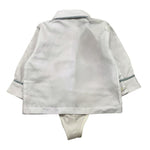 LA STUPENDERIA camicia body tinta unita manica lunga Bianco per Neonato CCCM51 BIANCO LA STUPENDERIA 