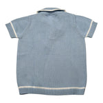 J.O. Milano Polo Mezza Manica Tinta Unita per Neonato 576Z6 AZZURRO J.O. MILANO 