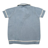 J.O. Milano Polo Mezza Manica Tinta Unita per Neonato 576Z6 AZZURRO J.O. MILANO 