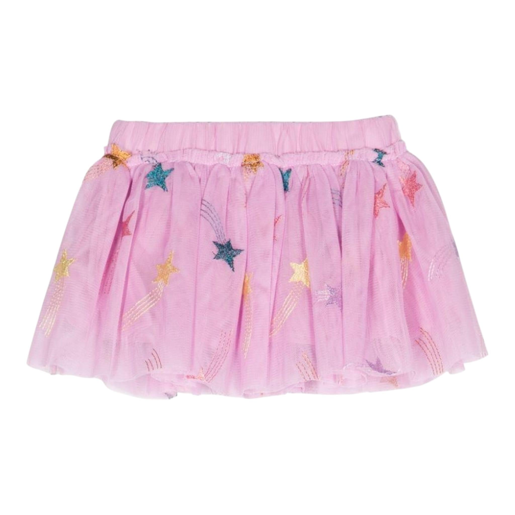STELLA McCARTNEY gonna tinta unita con tulle Rosa per Bambina TV7041J ROSA STELLA McCARTNEY 