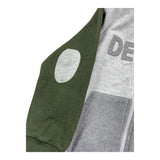 NANAN felpa cn zip e cappuccio con maniche in contrasto Grigio per Neonato I2428012V GRIGIO NANAN 