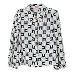 ELISABETTA FRANCHI camicia manica lunga tinta unita con stampa logo Panna per Bambina EFCA230 PANNA ELISABETTA FRANCHI 