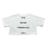 Blauer T-Shirt Girocollo Tinta Unita con Stampa per Neonata 25SBLGH02550XN BIANCO BLAUER 