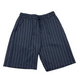 Paolo Pecora Plain Trousers With Blue Striped Pattern For Boys