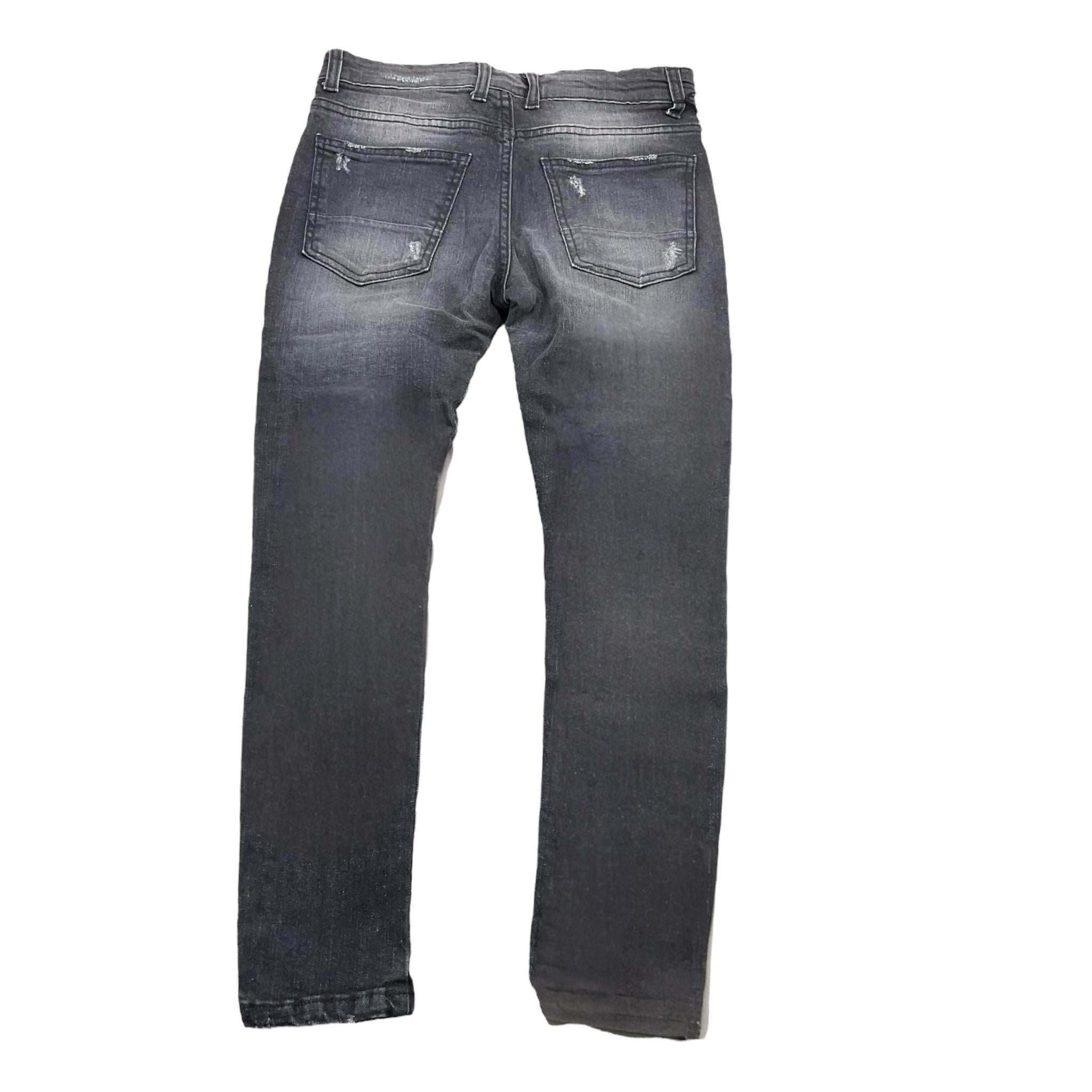 J CHEAP jeans tinta unita con girovita regolabile Nero per Bambino FAC01 NERO J CHEAP 