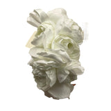 Monnalisa Plain Headband With Cream Appliques For Girls