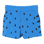 Stella Mccartney Bermuda Tinta Unita con Stampa per Bambino TW6Q09 COBALTO STELLA McCARTNEY 