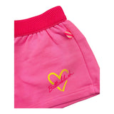 Billieblush Solid Color Shorts with Fuchsia Print for Baby Girls