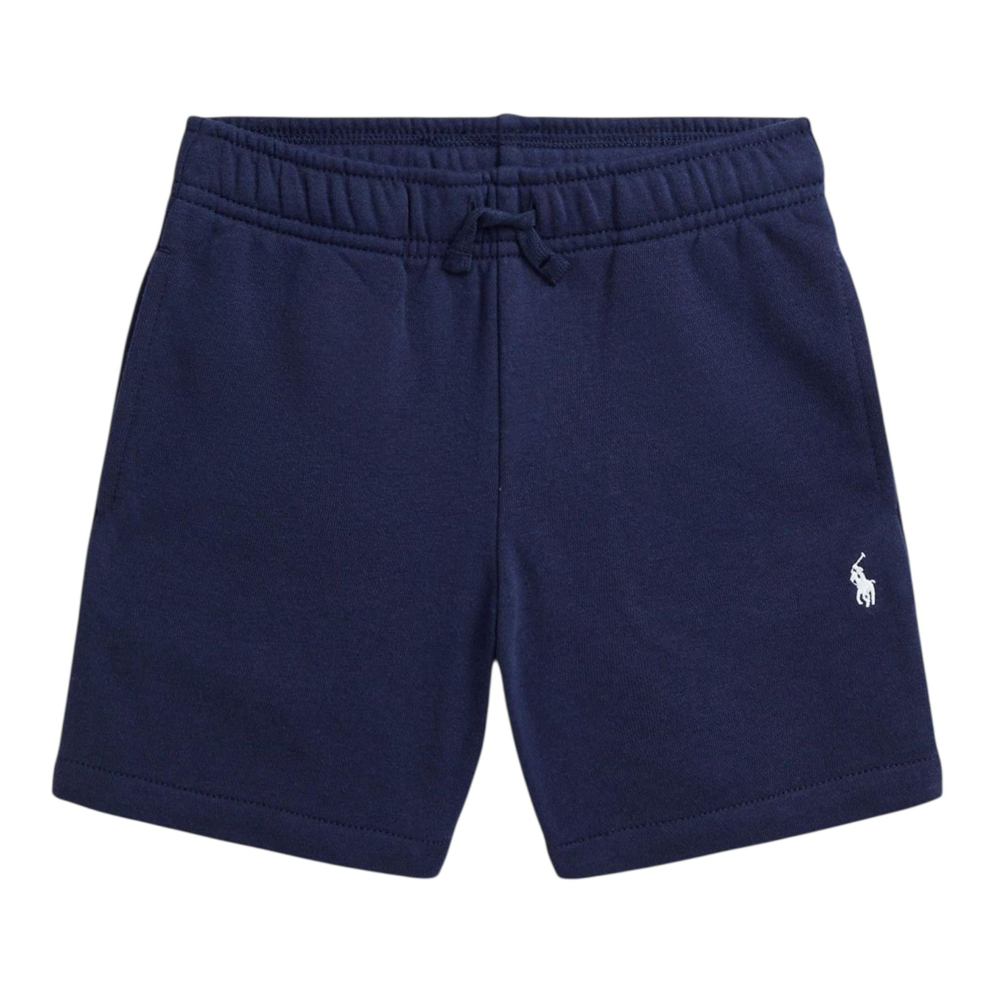 Ralph Lauren Bermuda Tuta Tinta Unita con Logo per Bambino 322964135002 BLU RALPH LAUREN 