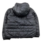 Emc Giubbino Tinta Unita con Cappuccio E Zip per Bambina AV1156 NERO EMC 