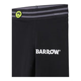 Barrow Kids Solid Color Black Logo Print Leggings For Girls